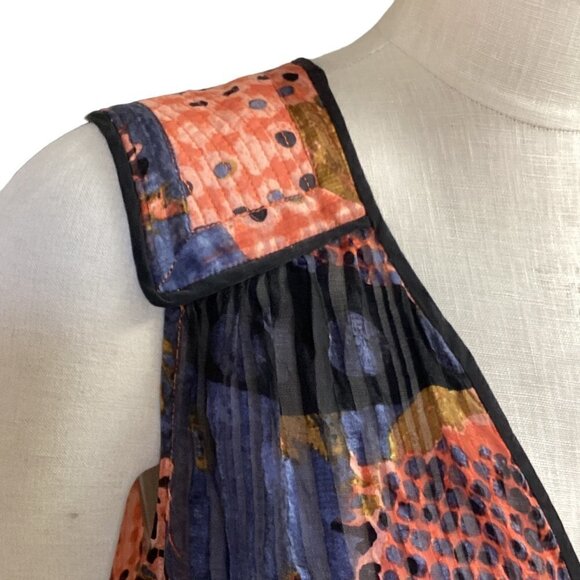 Anthropologie Of Two Minds 100% Silk Tank Top Sz M 64L - Picture 7 of 11